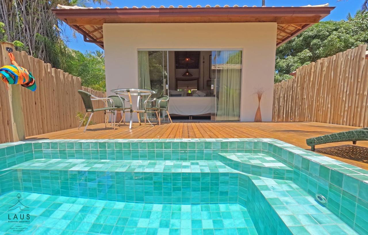 Laus Bangalos Experience - Piscina Privativa - Praia De Algodoes - Peninsula De Marau - Bahia Praia dos Algodoes エクステリア 写真