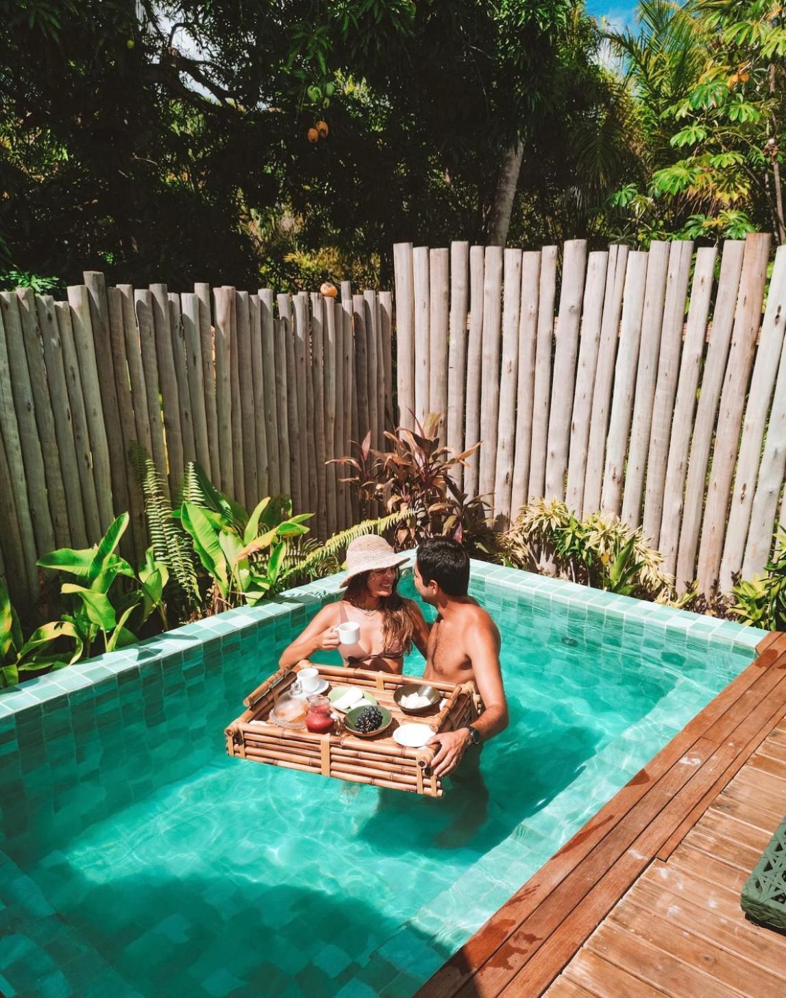 Laus Bangalos Experience - Piscina Privativa - Praia De Algodoes - Peninsula De Marau - Bahia Praia dos Algodoes エクステリア 写真